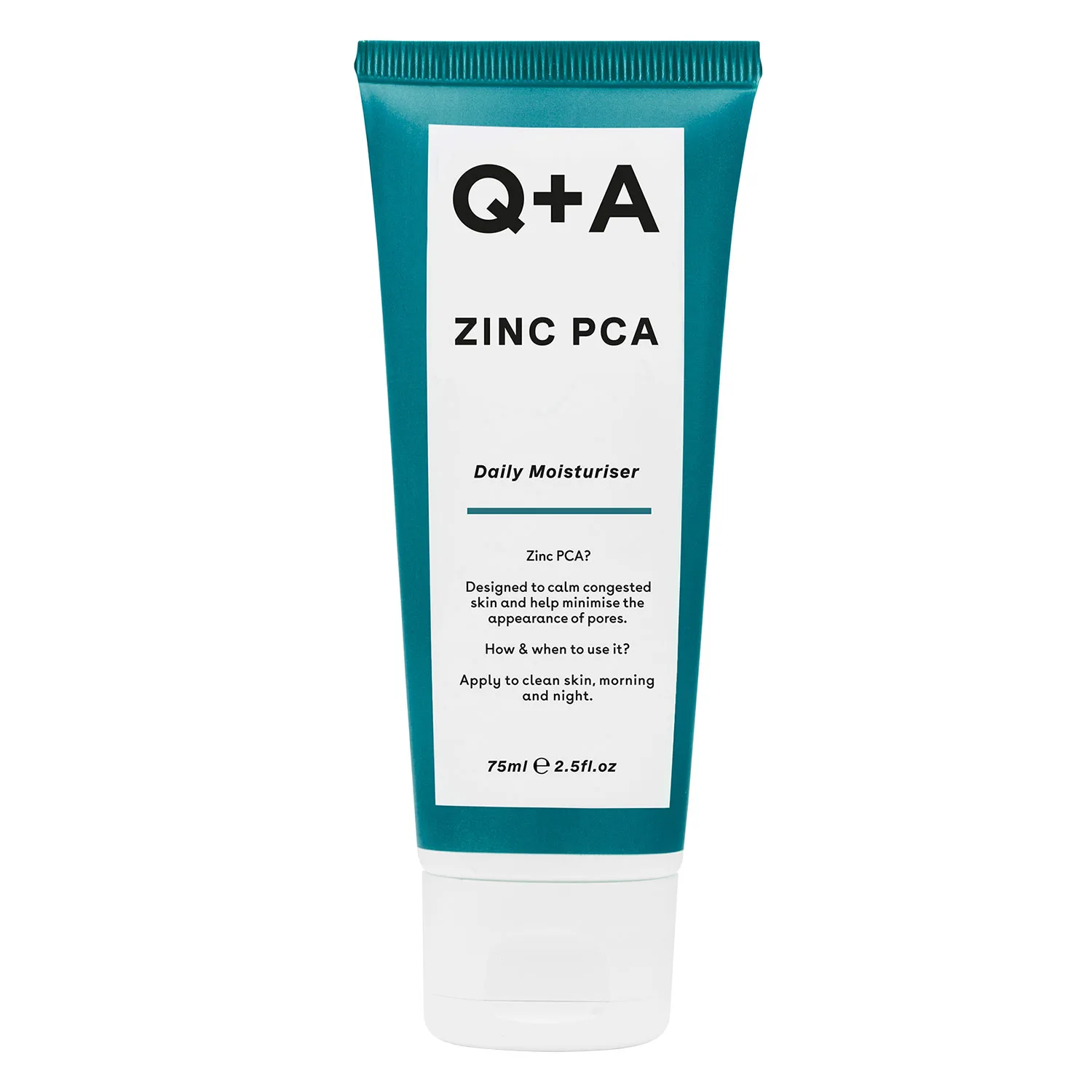 Q+A Zinc PCA Daily Moisturiser 75 ml