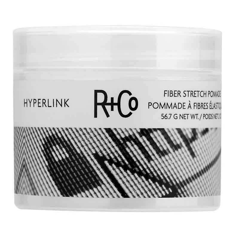 R+Co HYPERLINK Fiber Stretch Pomade 56g