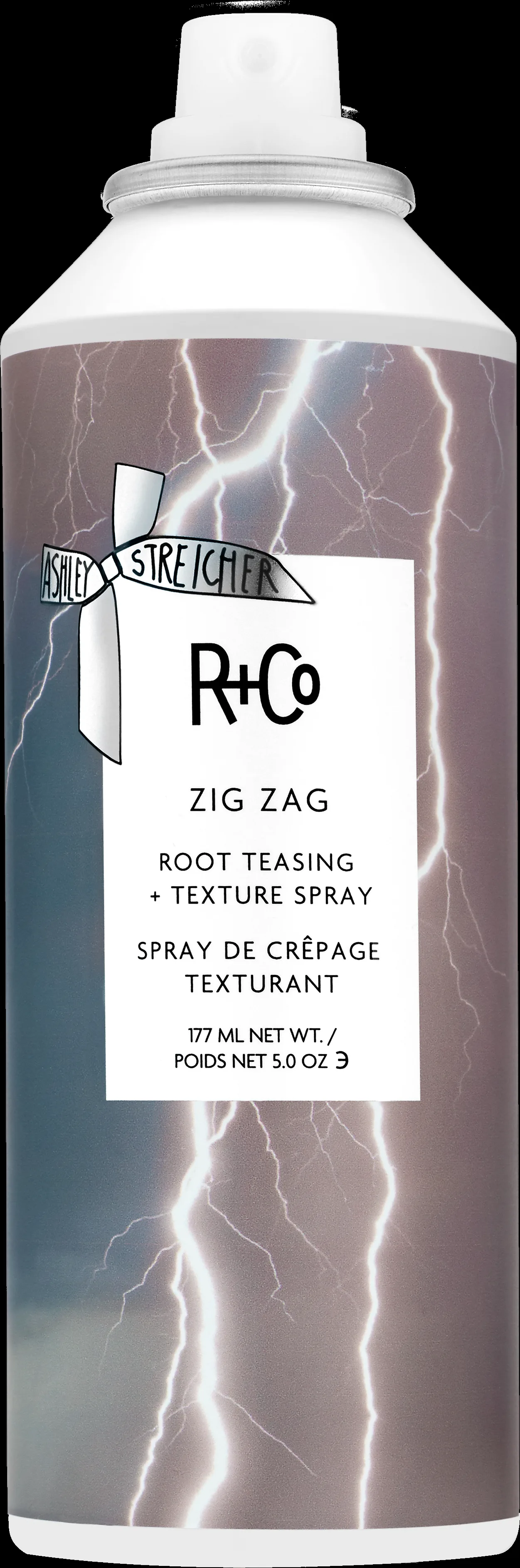 R+Co ZIG ZAG Root Teasing + Texture Spray 177 ml