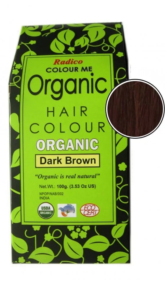 Radico Colour Me Organic Dark Brown Dark Brown