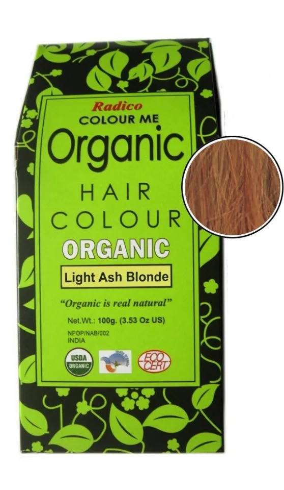 Radico Colour Me Organic Light Ash Blonde Light Ash Blonde