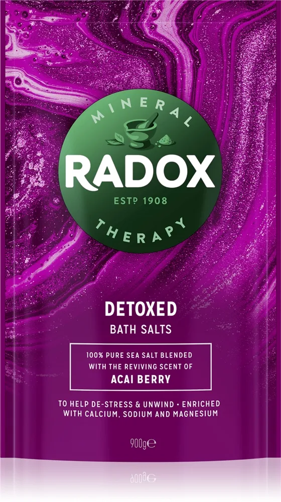 Radox Detox Badsalt med avgiftande egenskaper 900 g