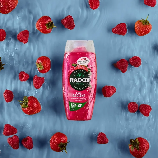 Radox Feel Radiant Duschtvål 225 ml