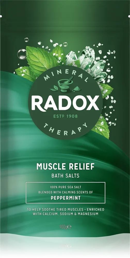 Radox Muscle Relax Avslappnande badsalt 900 g