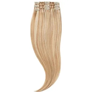 Rapunzel of Sweden Classic Clip-ins Straight / Light Volume / 3 pieces M7.4/8.0 Summer Blonde 50 cm Hiustenpidennys
