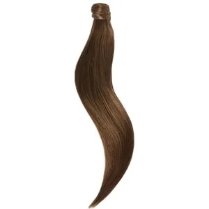 Rapunzel of Sweden Ponytail Straight / Clip-in / Light Volume 5.0 Brown 50 cm Löshår