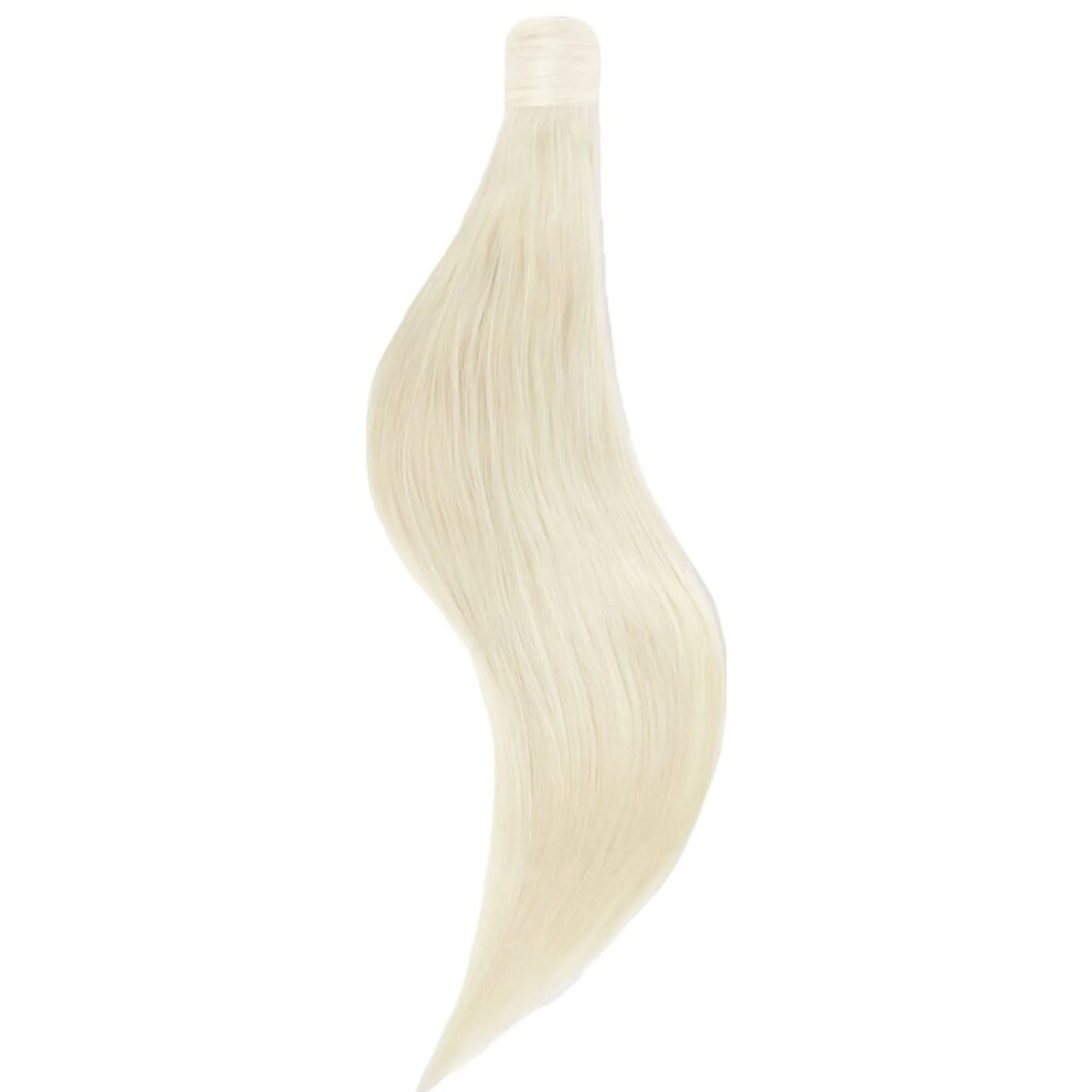 Rapunzel of Sweden Ponytail Straight / Clip-in / Medium Volume 10.10 Platinum Blonde 50 cm Löshår