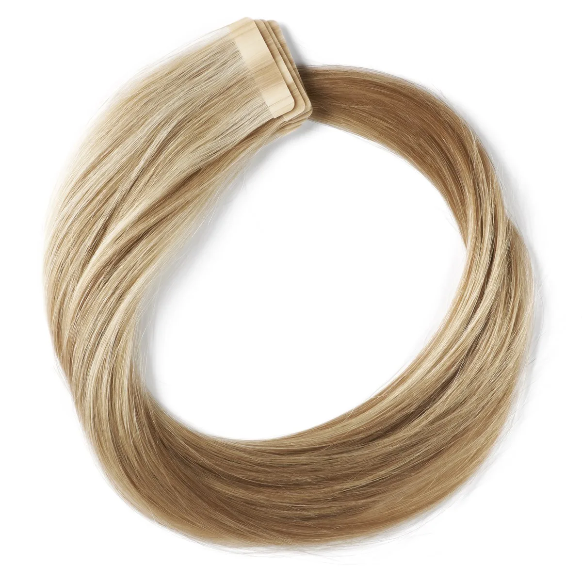Rapunzel of Sweden Premium Tape Extensions Straight / Classic Tape 4 cm / 8 pieces60 cm  M7.3/10.8 Cendre Ash Blonde Mix