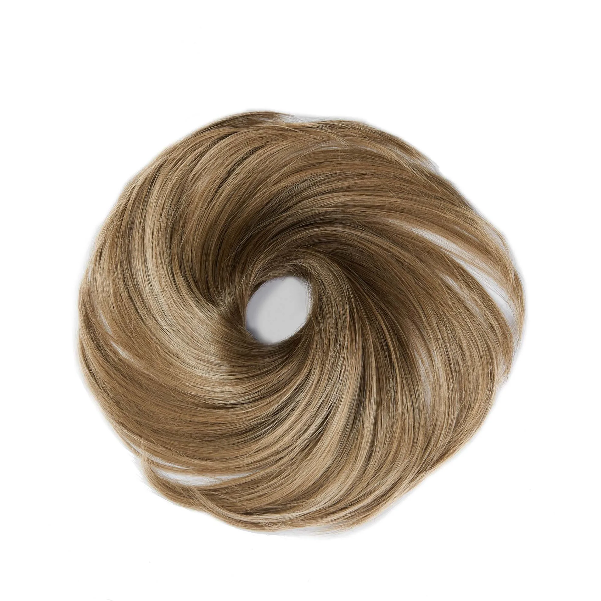 Rapunzel of Sweden Vegan Hair Scrunchie 20 cm Brown Ash Blonde Balayage B5.1/7.3