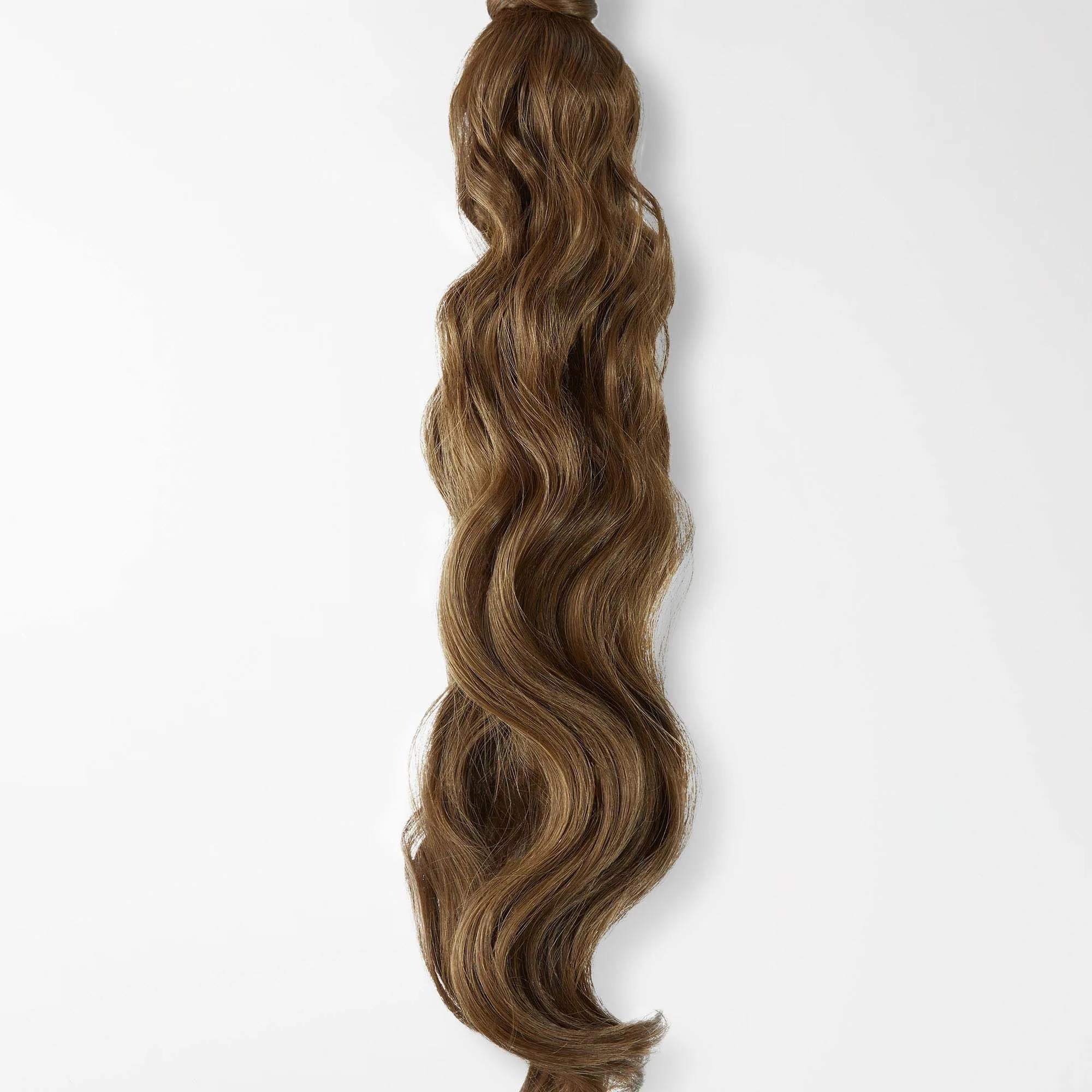 Rapunzel of Sweden Vegan Ponytail Beach Wave / Clip-in / Medium Volume 40 cm 5.0 Brown
