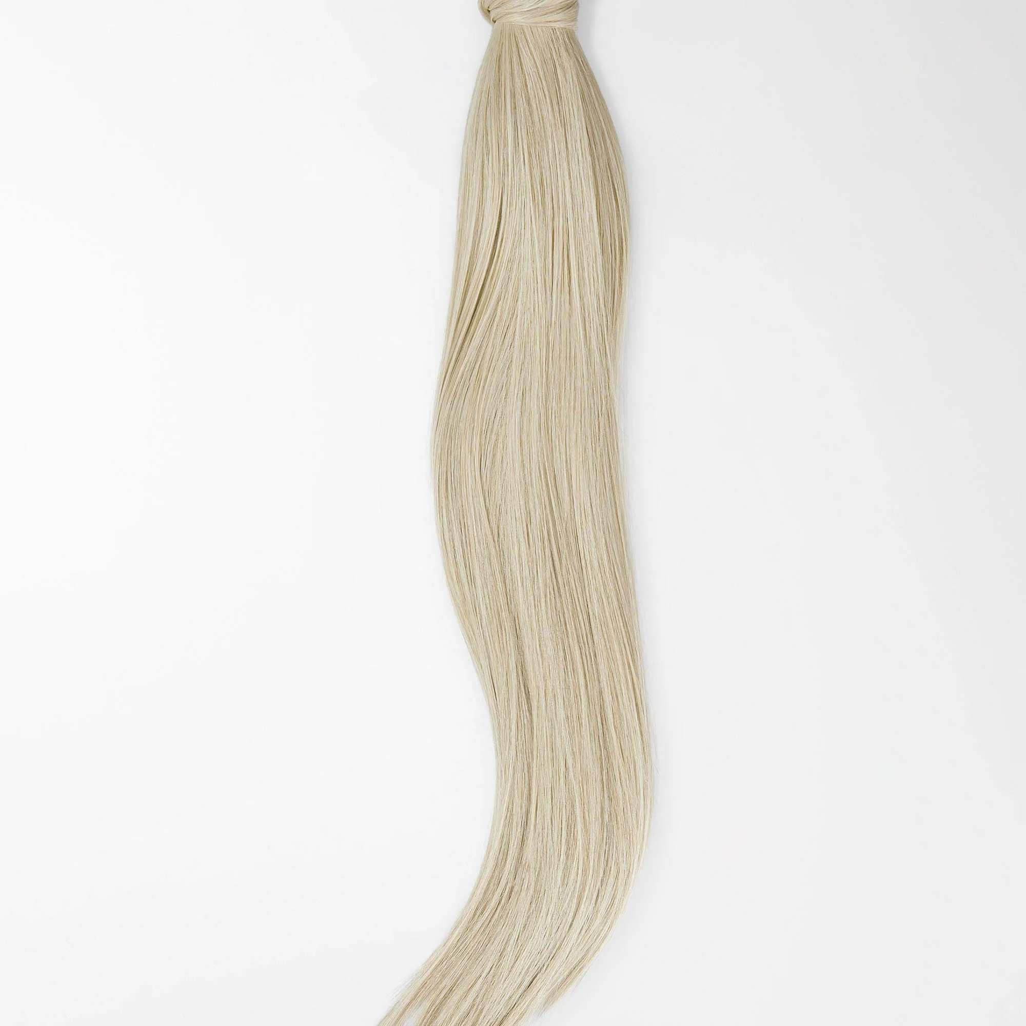 Rapunzel of Sweden Vegan Ponytail Straight / Clip-in / Medium Volume 50 cm 10.7 Light Grey