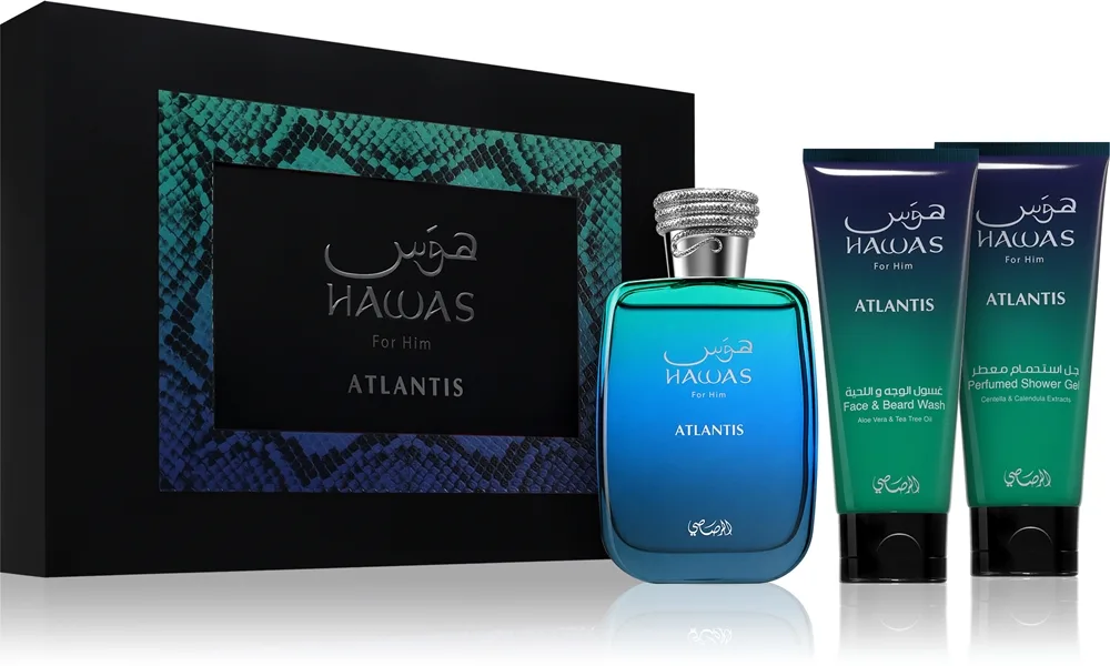 Rasasi Hawas Atlantis lahjasetti miehille