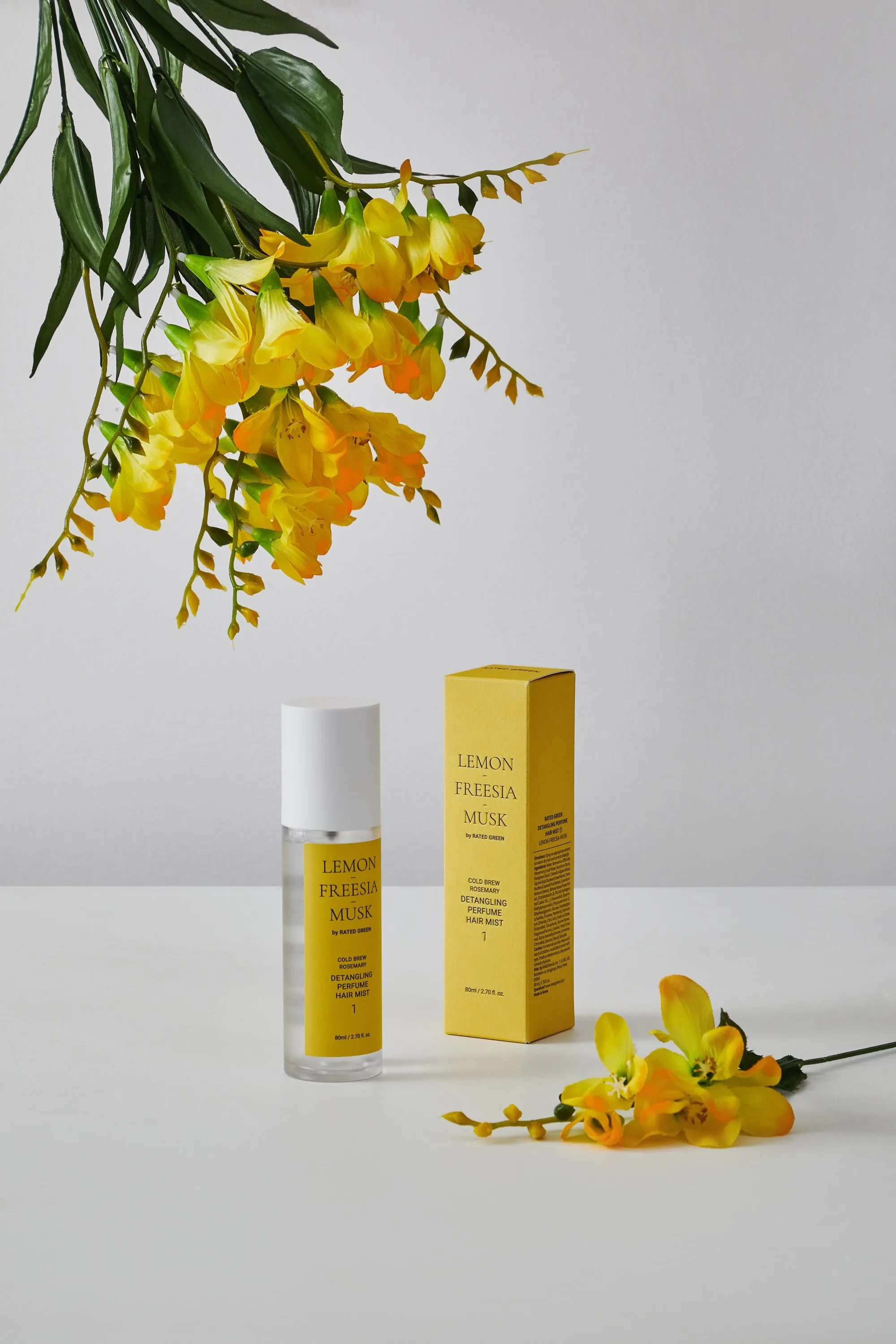 Rated Green Detangling Perfume Hair Mist 1 Lemon-Freesia-Musk 80 ml