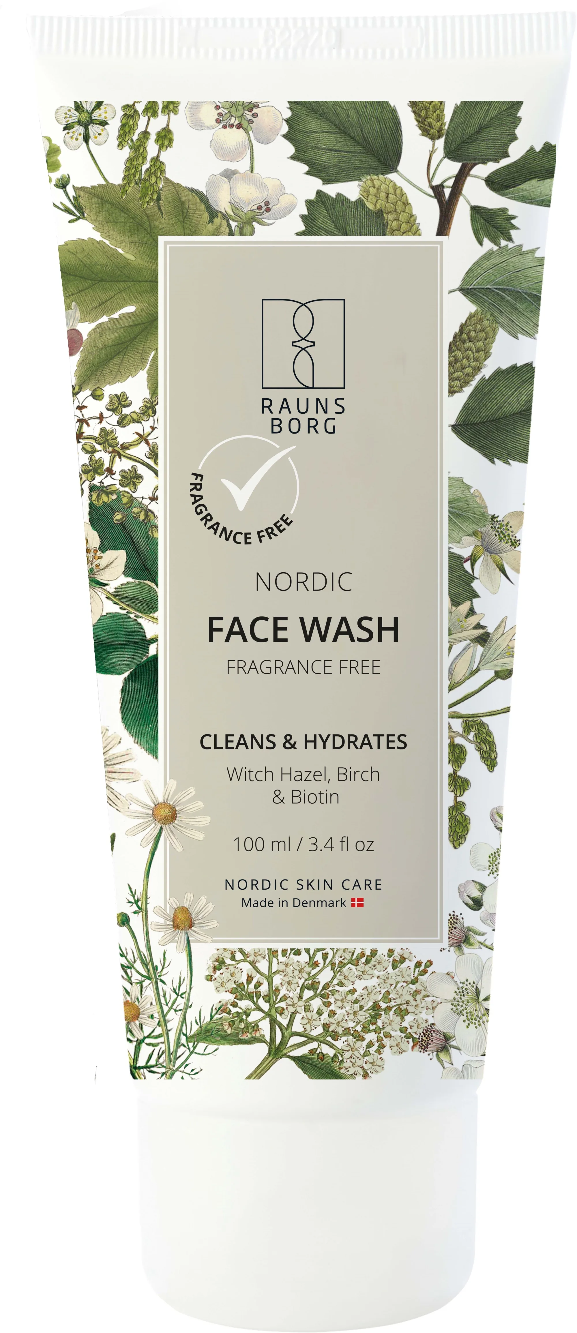 Raunsborg Face Wash Fragrance Free - 100 ml