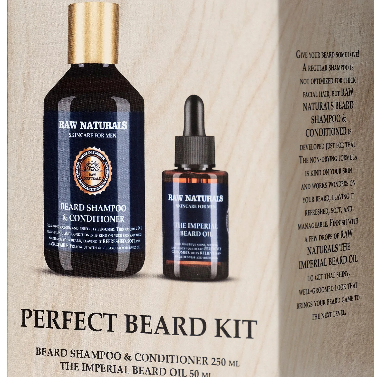 Raw Naturals Beard Kit