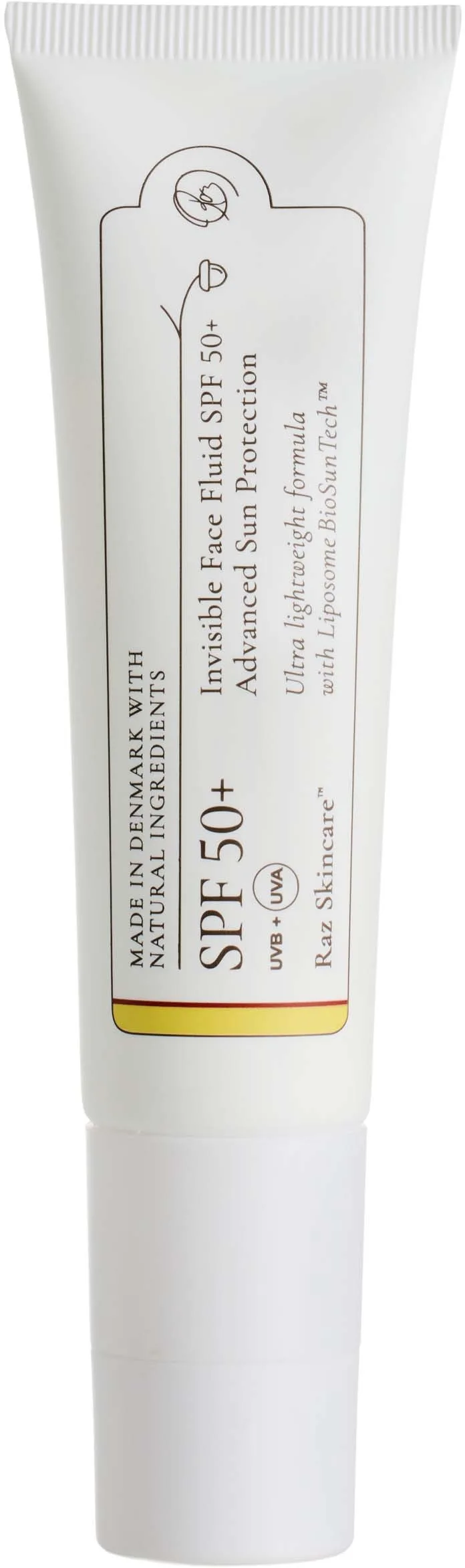 Raz Skincare Invisible Face Fluid SPF50+ 50 ml