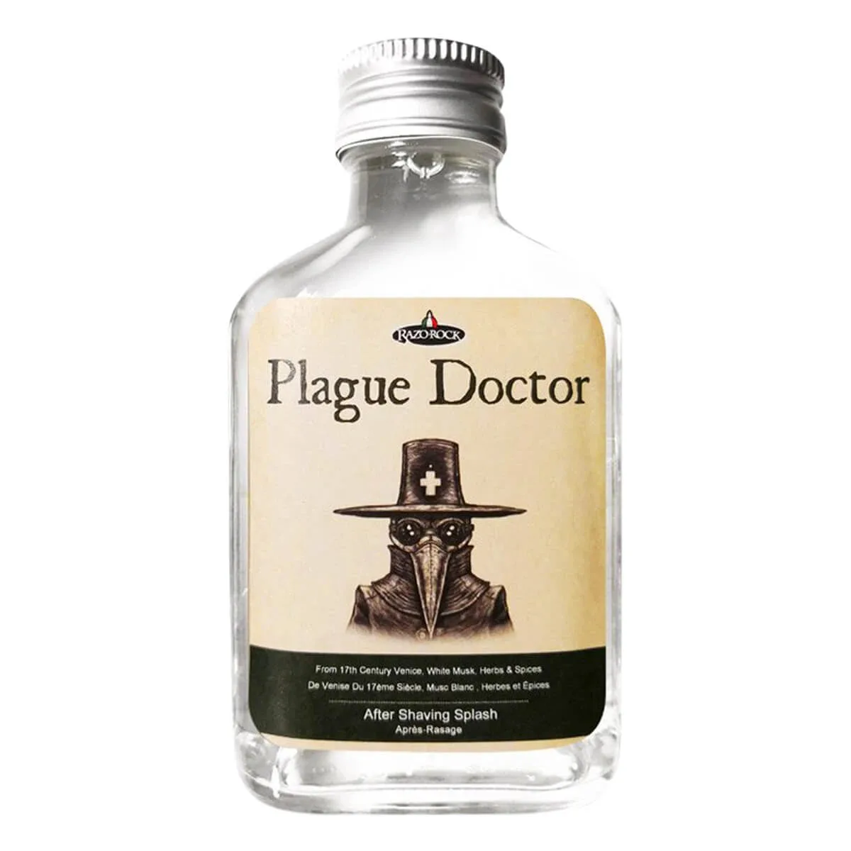 RazoRock Plague Doctor Aftershave Splash, 100 ml.