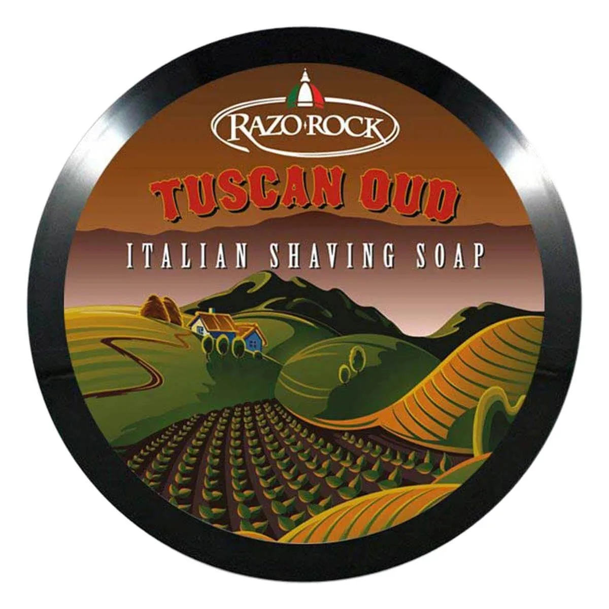 RazoRock Tuscan Oud Barbersæbe, 150 ml.