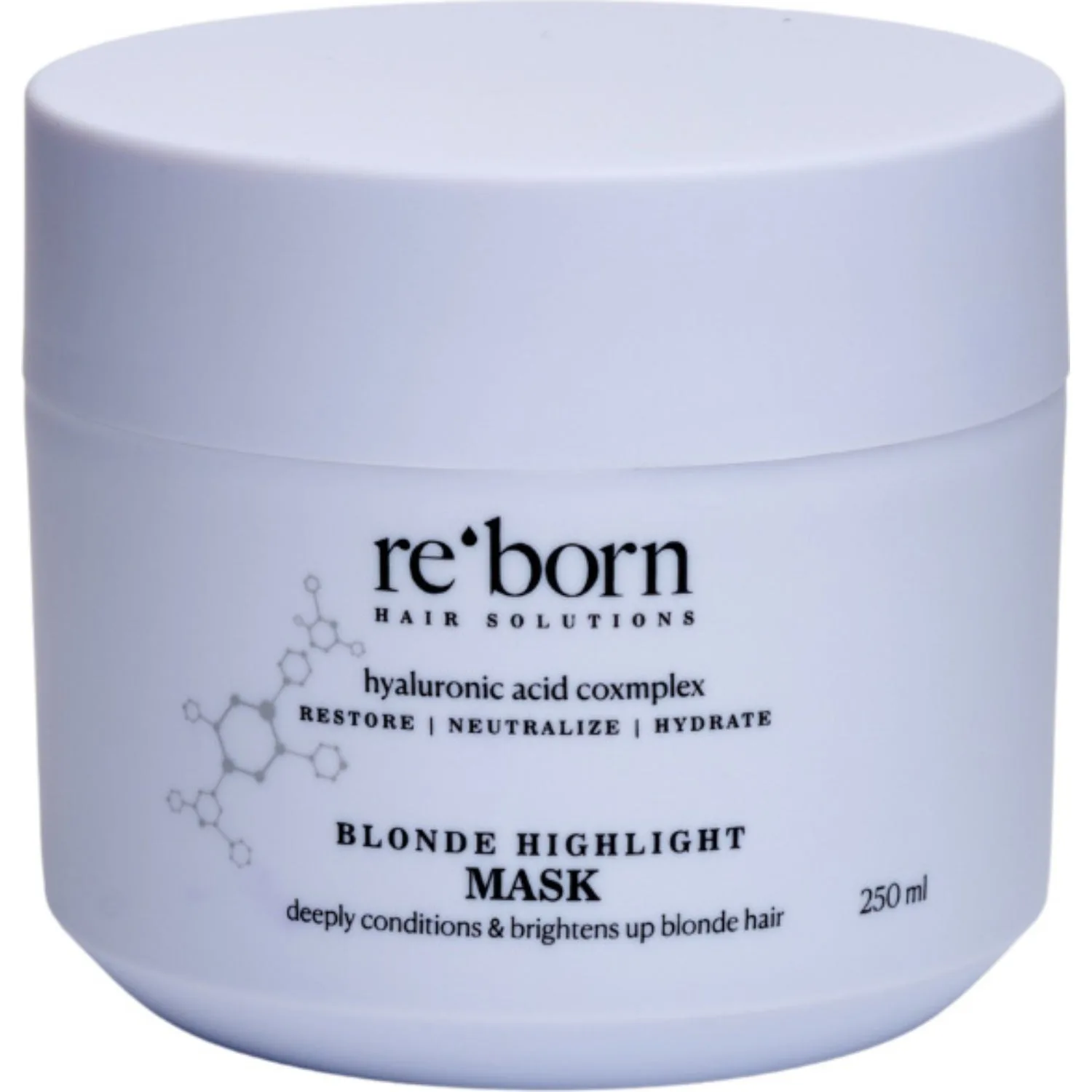 Re-Born Hair Solution Blonde Highlight Mask 250 ml
