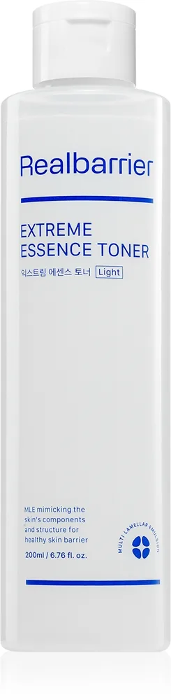 Real Barrier Extreme Light Fuktgivande hudtoner för känslig hud 200 ml