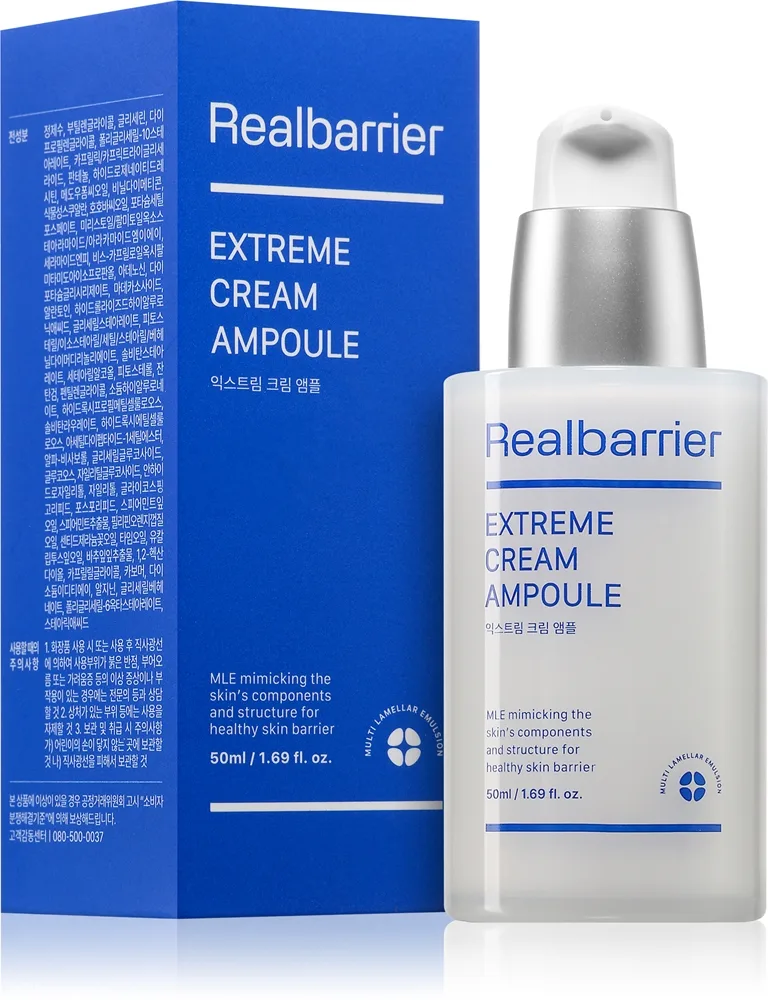 Real Barrier Barrier Solution Extreme Intensivt regenererande serum för torr och känslig hud 50 ml