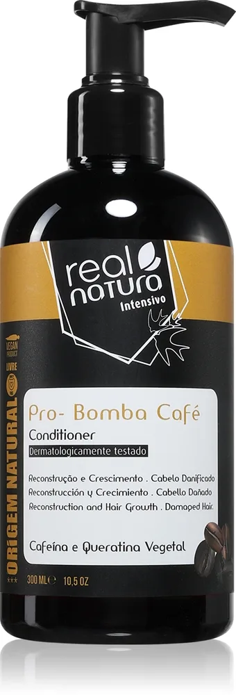 Real Natura Pro - Bomba Café Conditioner für trockenes und sprödes Haar 300 ml