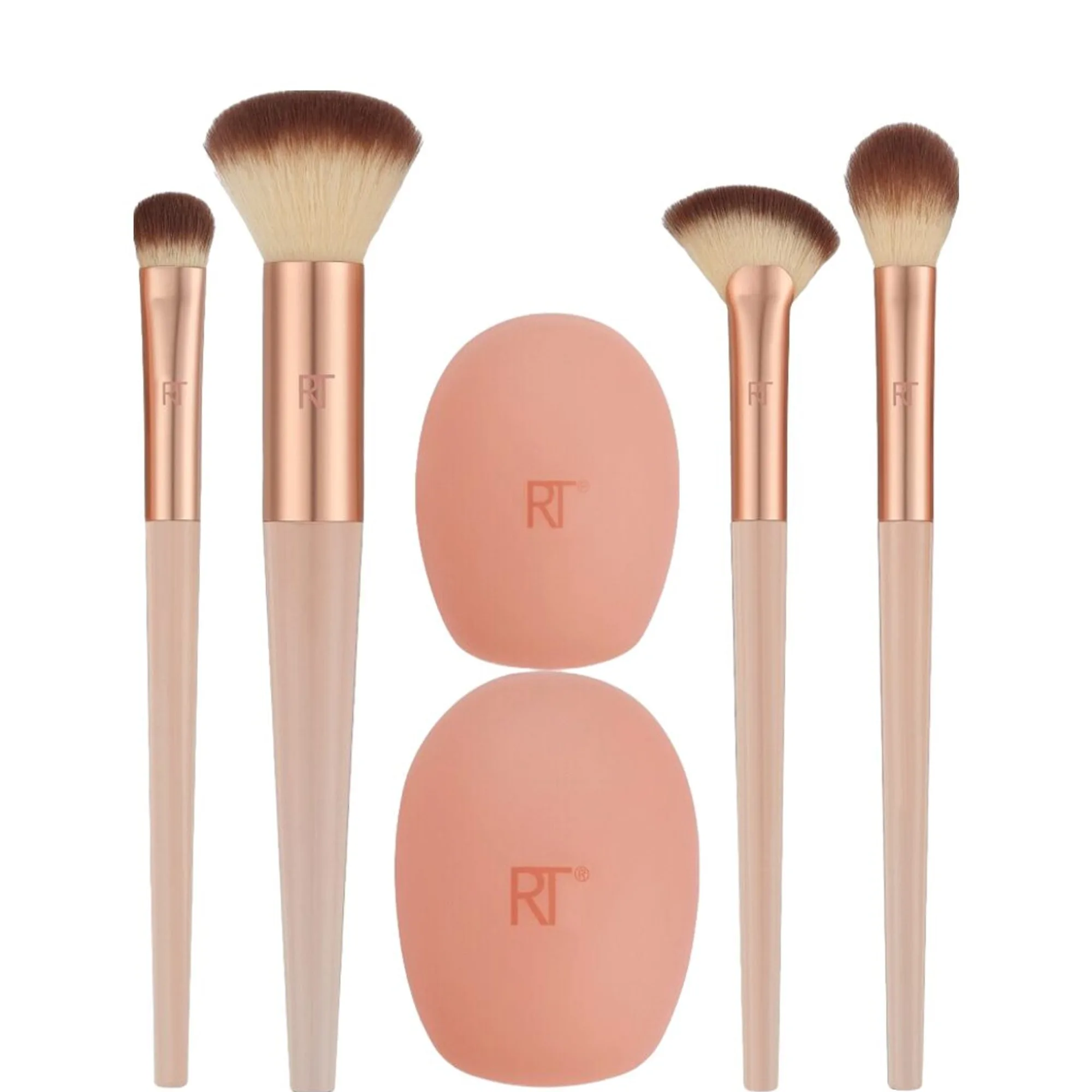 Real Techniques A Brighter Hue Base Set Sminkborstset