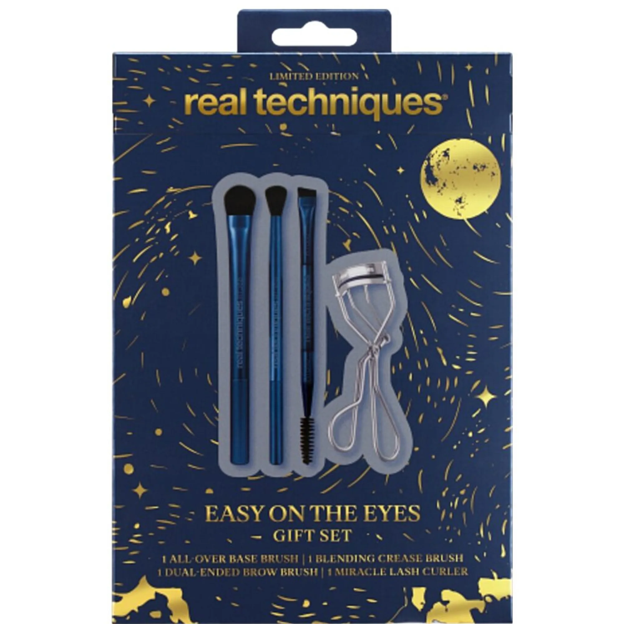 Real Techniques EASY ON THE EYES BRUSH SET Sivellinsetti
