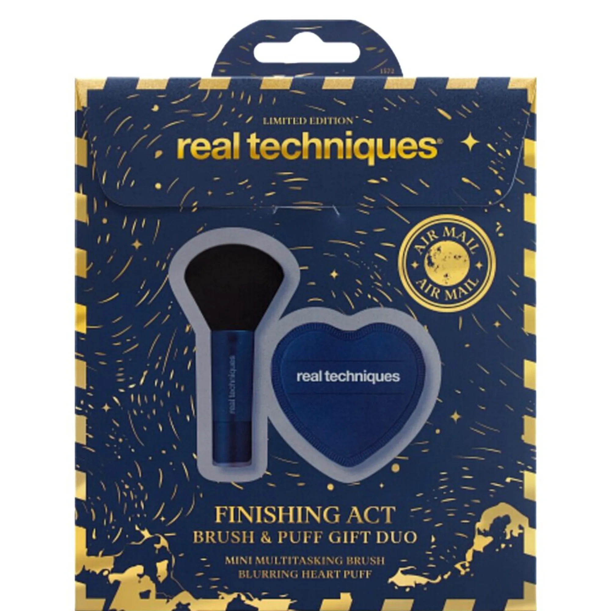 Real Techniques Holiday Finishing Act setti kasvoille