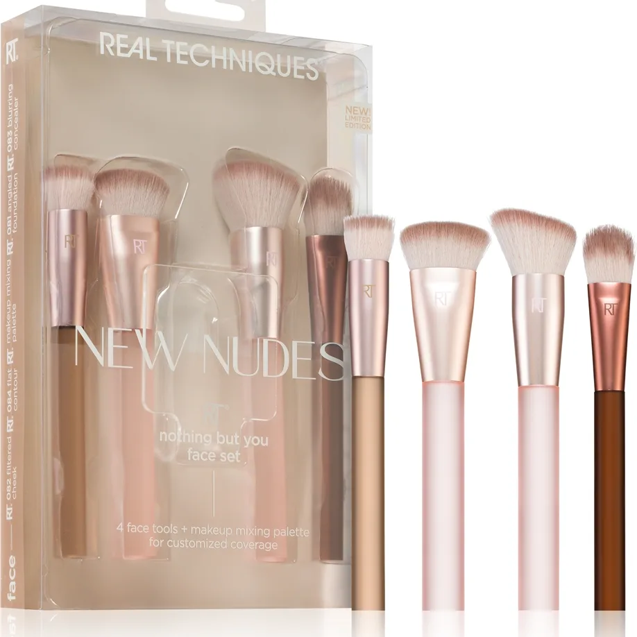 Real Techniques New Nudes Set av borstar