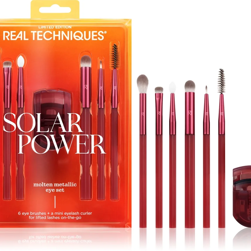 Real Techniques Solar Power Metallic Eye Set sivellinsetti silmiin 7 kpl