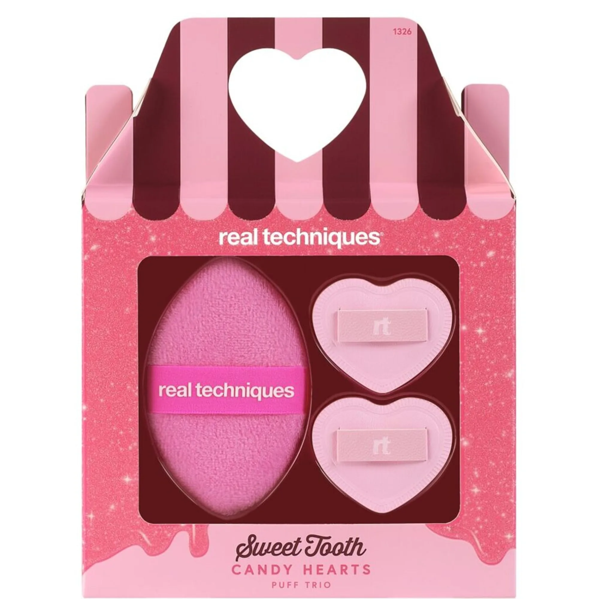Real Techniques Sweet Tooth Candy Hearts meikkisienisetti