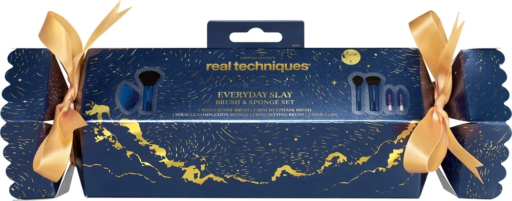 Real Tecniques Holiday Everyday Slay Brush & Sponge Set 6pcs