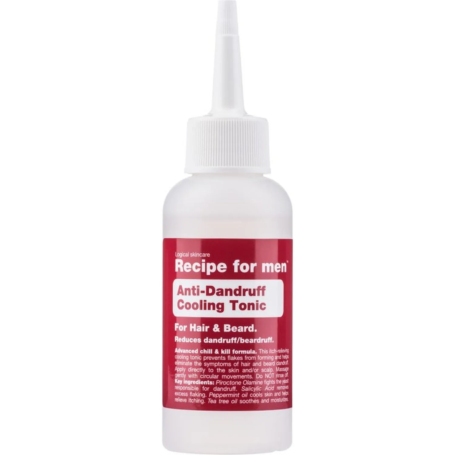 Recipe for men Anti-Dandruff Tonic Hair & Beard 100 ml