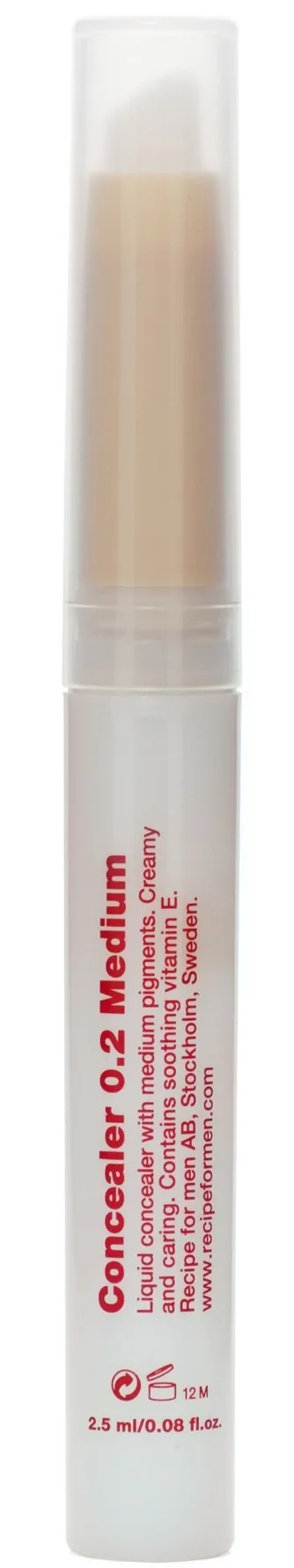 Recipe for men Concealer 0.2 Medium - 2 ml