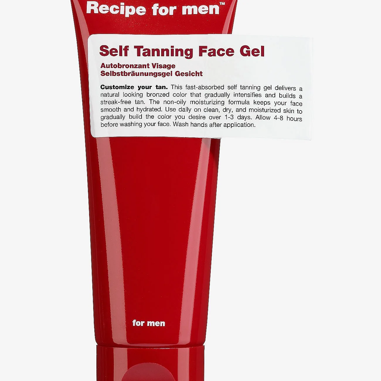 Recipe for men Soft Self Tanning Gel (75ml)