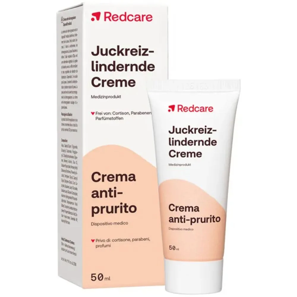 RedCare juckreizlindernde Creme bei sehr trockener, gereizter Haut, 50 ml Creme