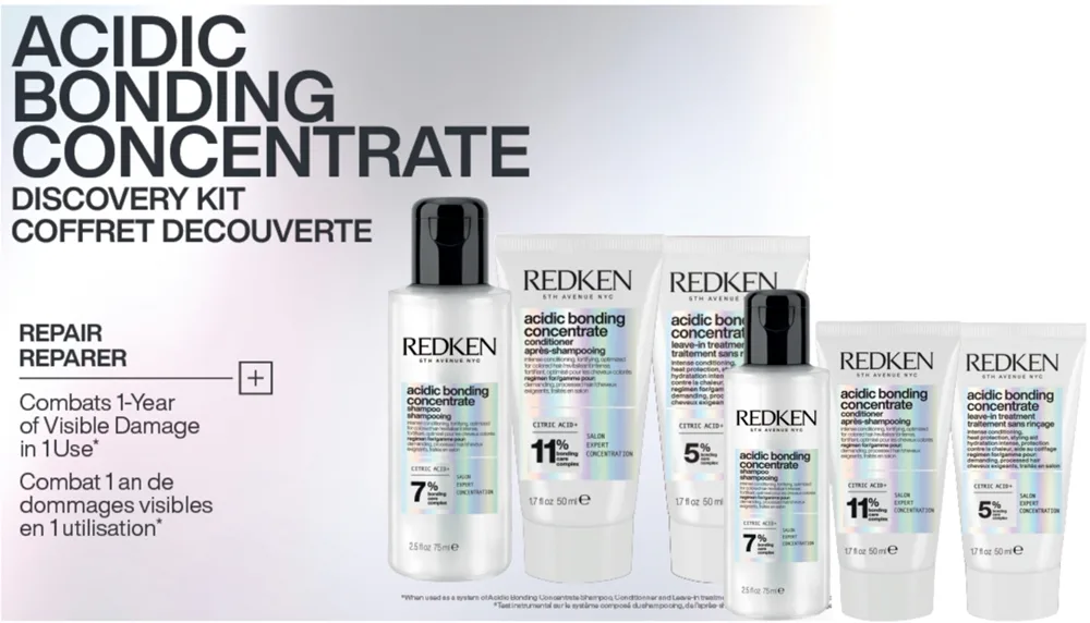 Redken Acidic Bonding Concentrate Gavesæt Til skadet og farvebehandlet hår