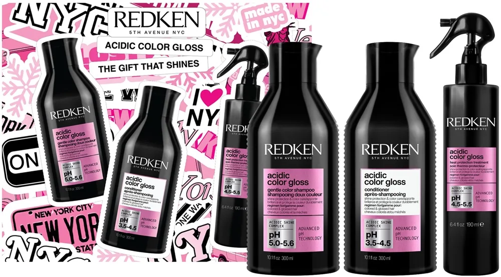 Redken Acidic Color Gloss The Gift That Smoothes Hiustenhoitosetti