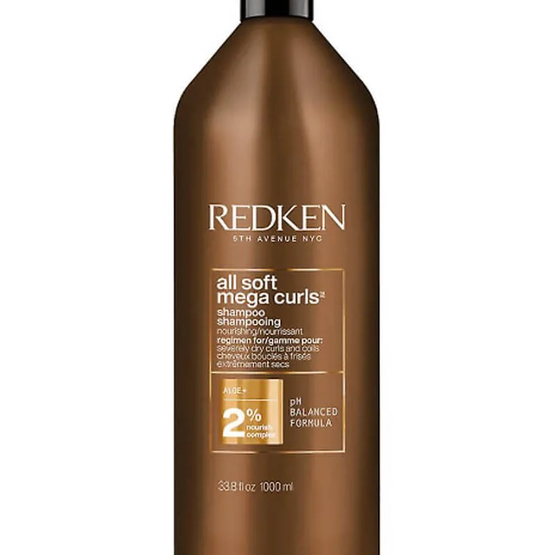 Redken All Soft Mega Curls Shampoo 1000 ml
