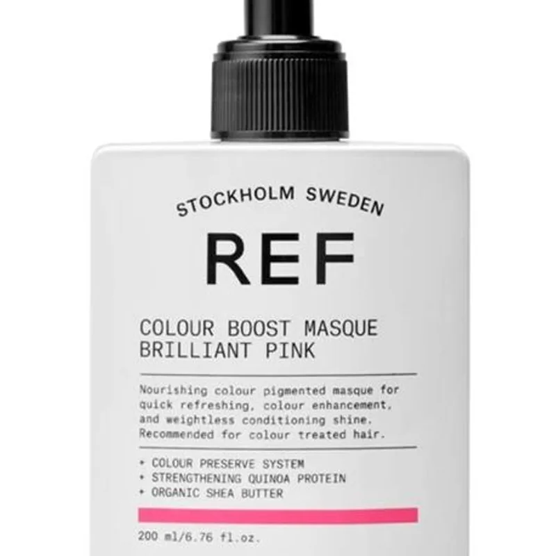 REF Colour Boost Masque - Brilliant Pink 200 ml