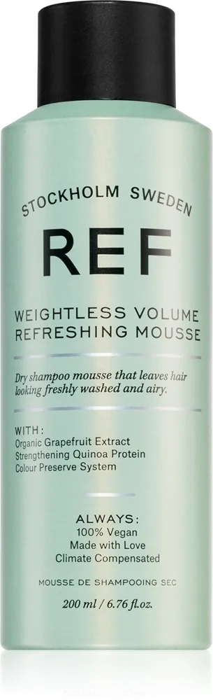 REF Weightless Volume Refreshing Mousse 200ml