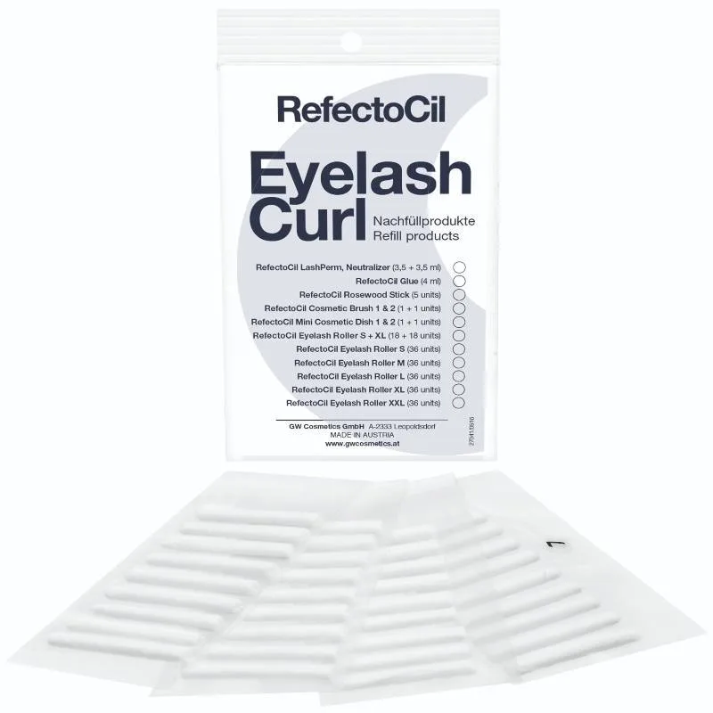 RefectoCil Eyelash Curl Refill Rollers - L 36 pieces