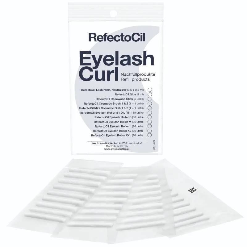 RefectoCil Eyelash Curl Refill Rollers - M 36 pieces