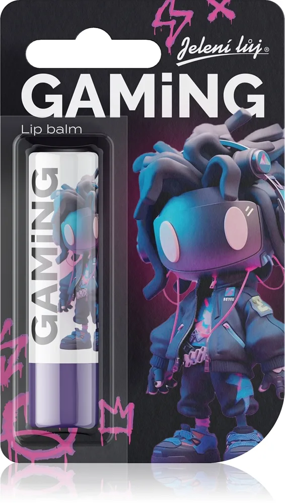 Regina Jelení lůj Gaming Hjortetalg læbepomade Smag Energy Drink 4.5 g