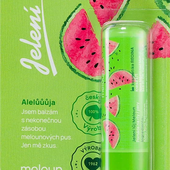 Regina Jelení lůj Watermelon Läppbalsam med rådjurstalg 4.5 g