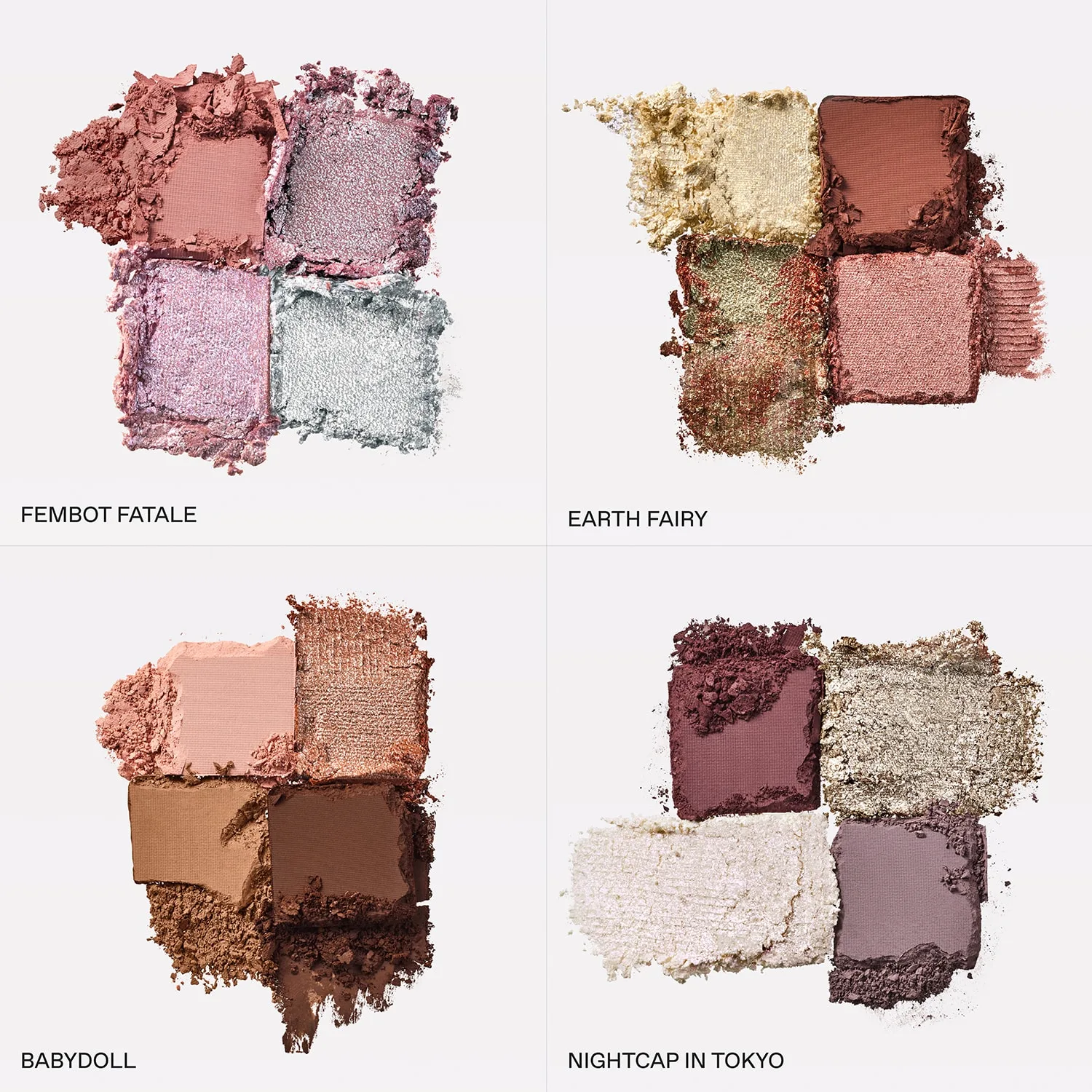 Rem Beauty - Sweet Dreams Eyeshadow Quad - Øjenskyggepalette - Sweet Dreams Fembot Fatale - For Women