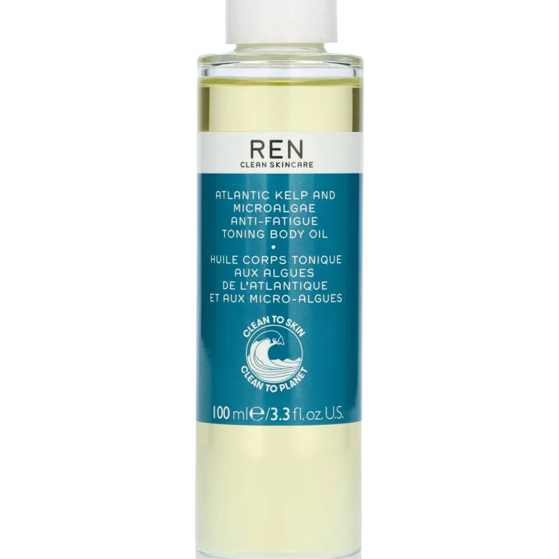 REN Clean Skincare Atlantic Kelp And Microalge Anti-Fatique Toning Body Oil 100 ml