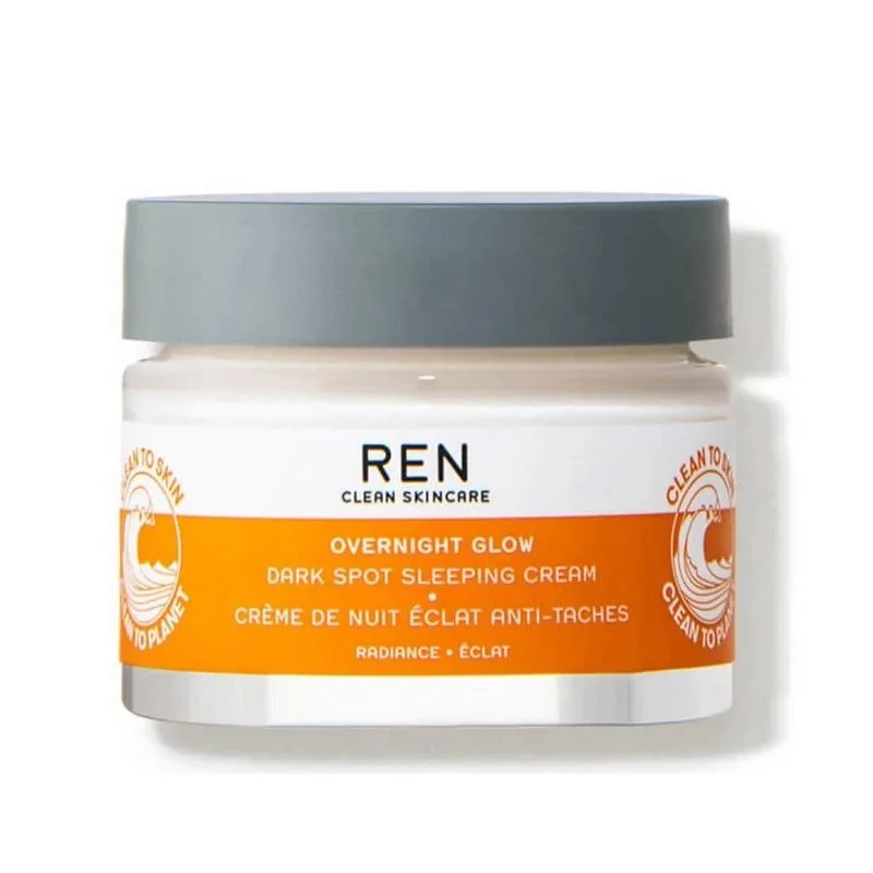 REN Clean Skincare Overnight Glow Dark Spot Sleeping Cream 50 ml