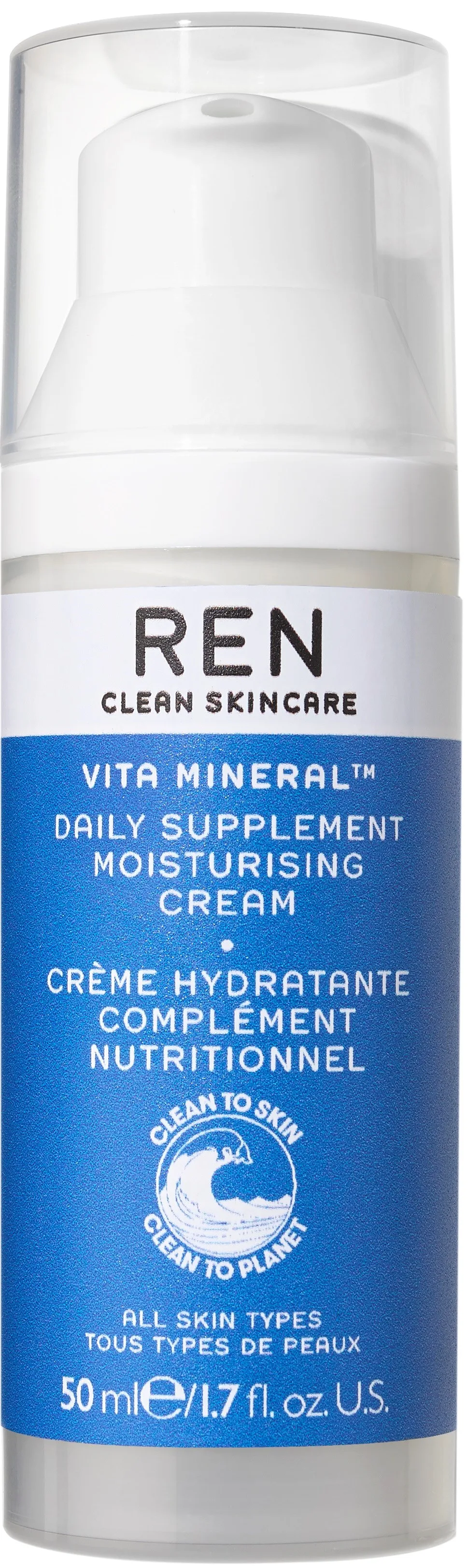 REN Skincare Vita Mineral Daily Supplement Moisturising Cream 50 ml